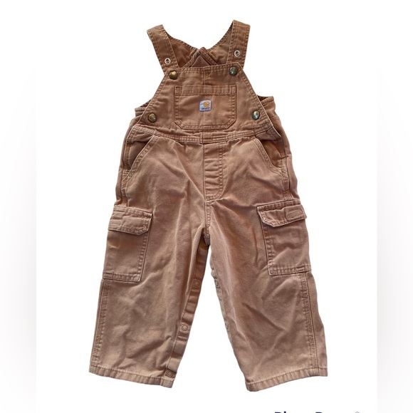 Carhartt Bottoms Carhartt Kids Khaki Overalls Poshmark